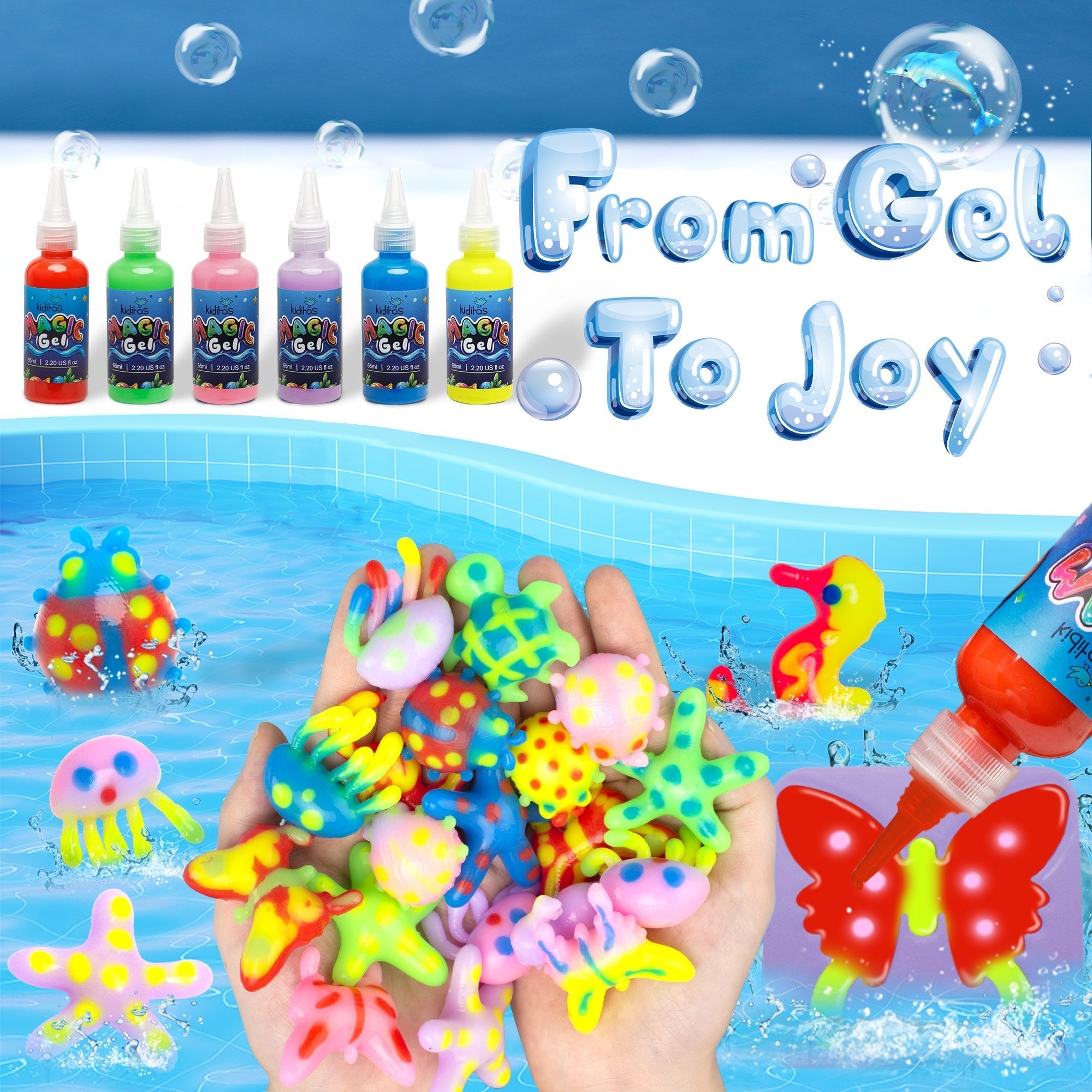 Enchanting Glow 6-Color Magic Water Elf DIY Toy Kit for Creative Kids