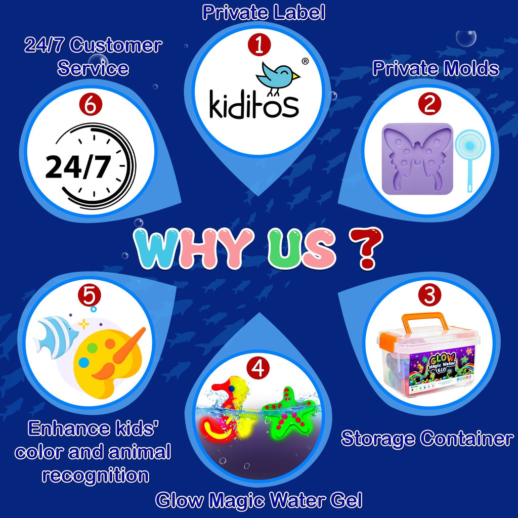 Enchanting Glow 6-Color Magic Water Elf DIY Toy Kit for Creative Kids