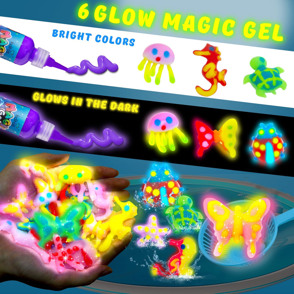 Enchanting Glow 6-Color Magic Water Elf DIY Toy Kit for Creative Kids